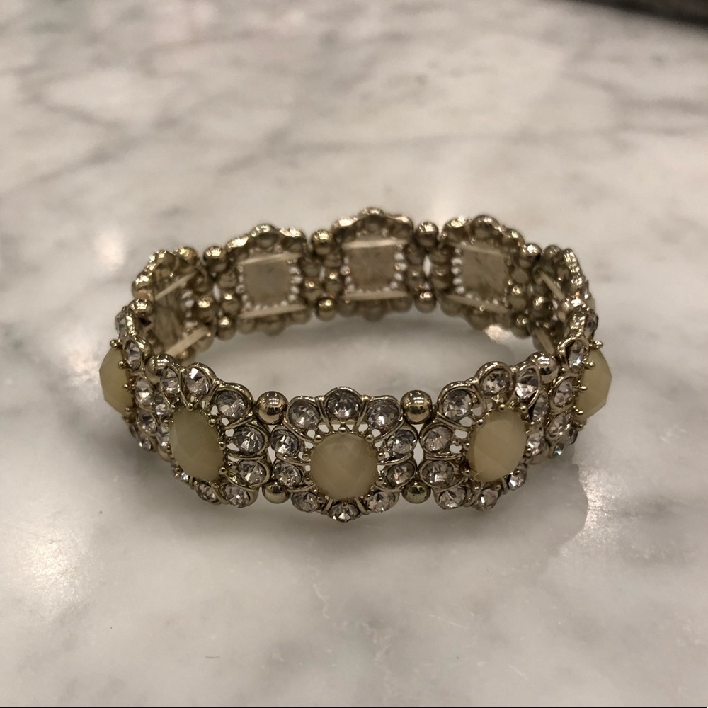J. Crew Jeweled Bracelet